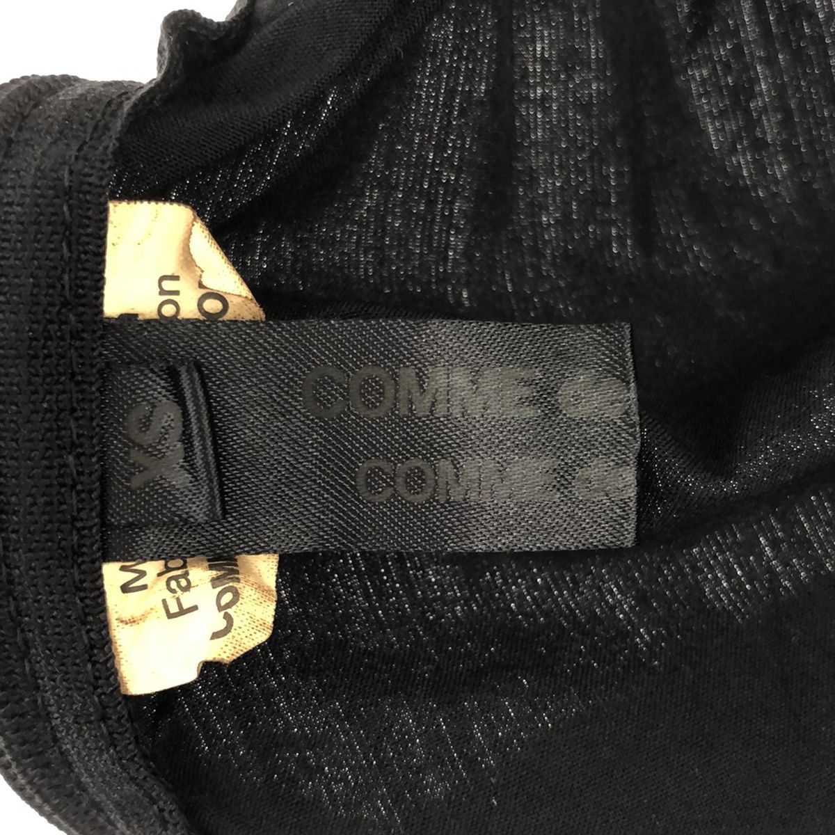 COMME des GARCONS COMME des GARCONS◆長袖ブラウス/22AW/S/ビッグフリルカラーブラウス/BLK/rj-b007 COMME des GARCONS COMME des GARCONS コムデギャルソン