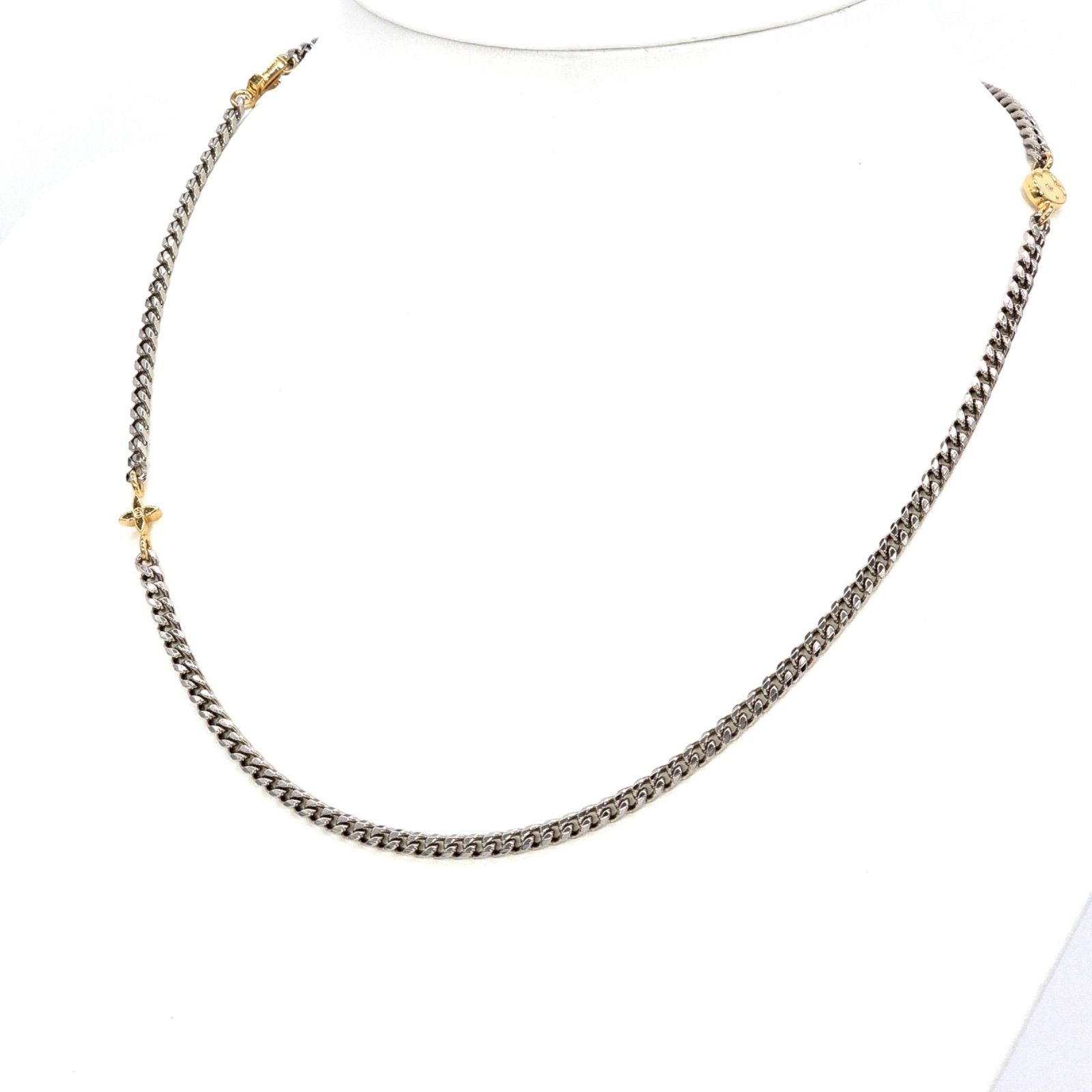 LOUIS VUITTON ルイ・ヴィトン ネックレスチェーン M00347 ☆LOUIS VUITTON ルイヴィトン M00347 3IN1 グラスチェーン