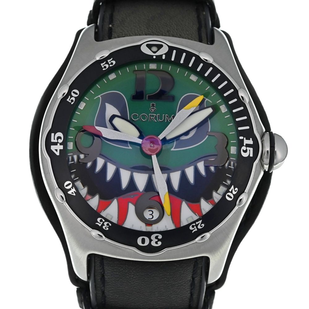コルム CORUM 285.180.20 バブル ダイブボンバー 2004年 限定品 自動巻き メンズ美品 M#134632