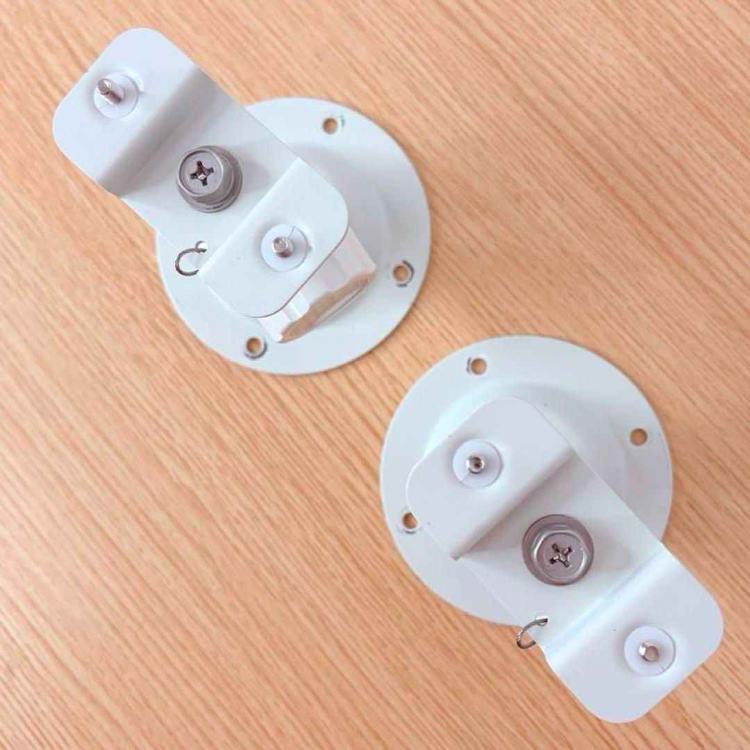 【新品】ONKYO 純正 ブラケット TK-L70W ホワイト 2個セット ☆ONKYO スピーカーブラケット ホワイト TK-L70(W) 2個セット 新品未