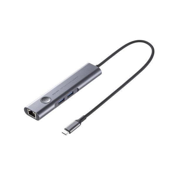 サンワサプライ USB Type-C ドッキングハブ HDMI LANポート搭載 USB-5TCHLP16GM