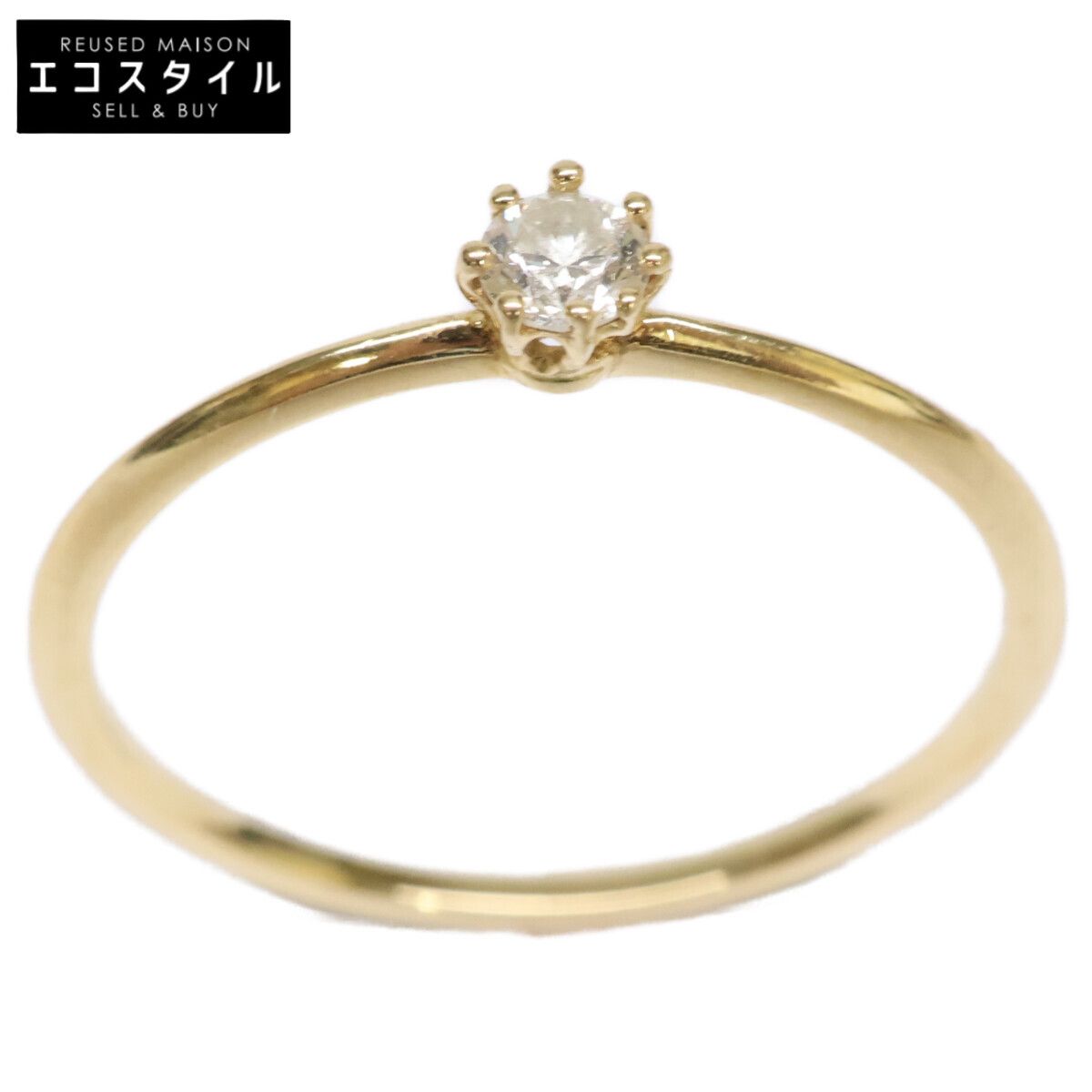 AHKAH BBリング 10号 K18イエローゴールド/ダイヤ AHKAH BBリング 10号 K18イエローゴールド/ダイヤ AHKAH BBリング 10号