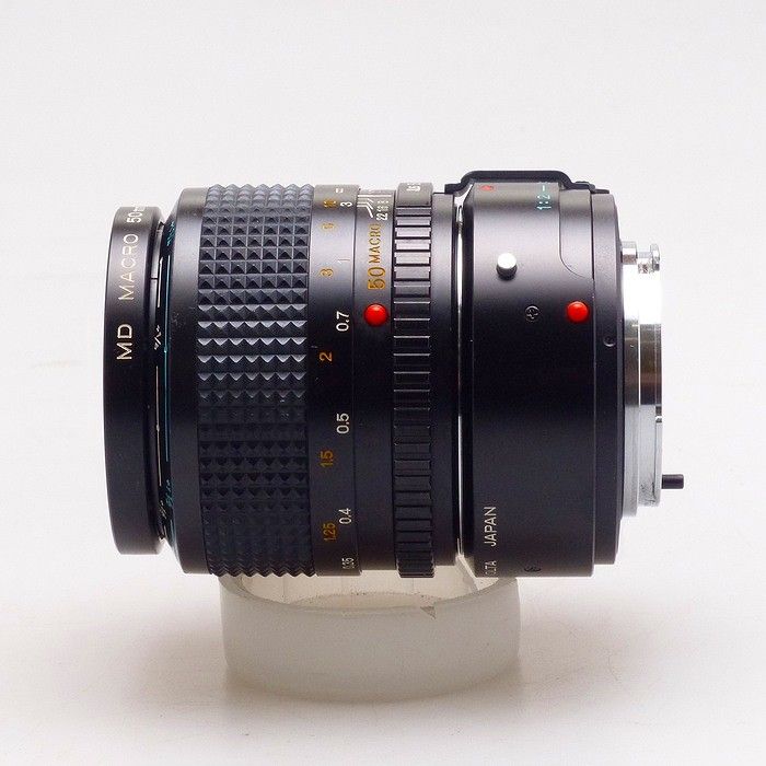 【中古】(ミノルタ) MINOLTA MD 50/3.5 MACRO マクロリングアダプター ミノルタ) MINOLTA MD MACRO 50/3.5+マクロリングアダプター 【公式通販】
