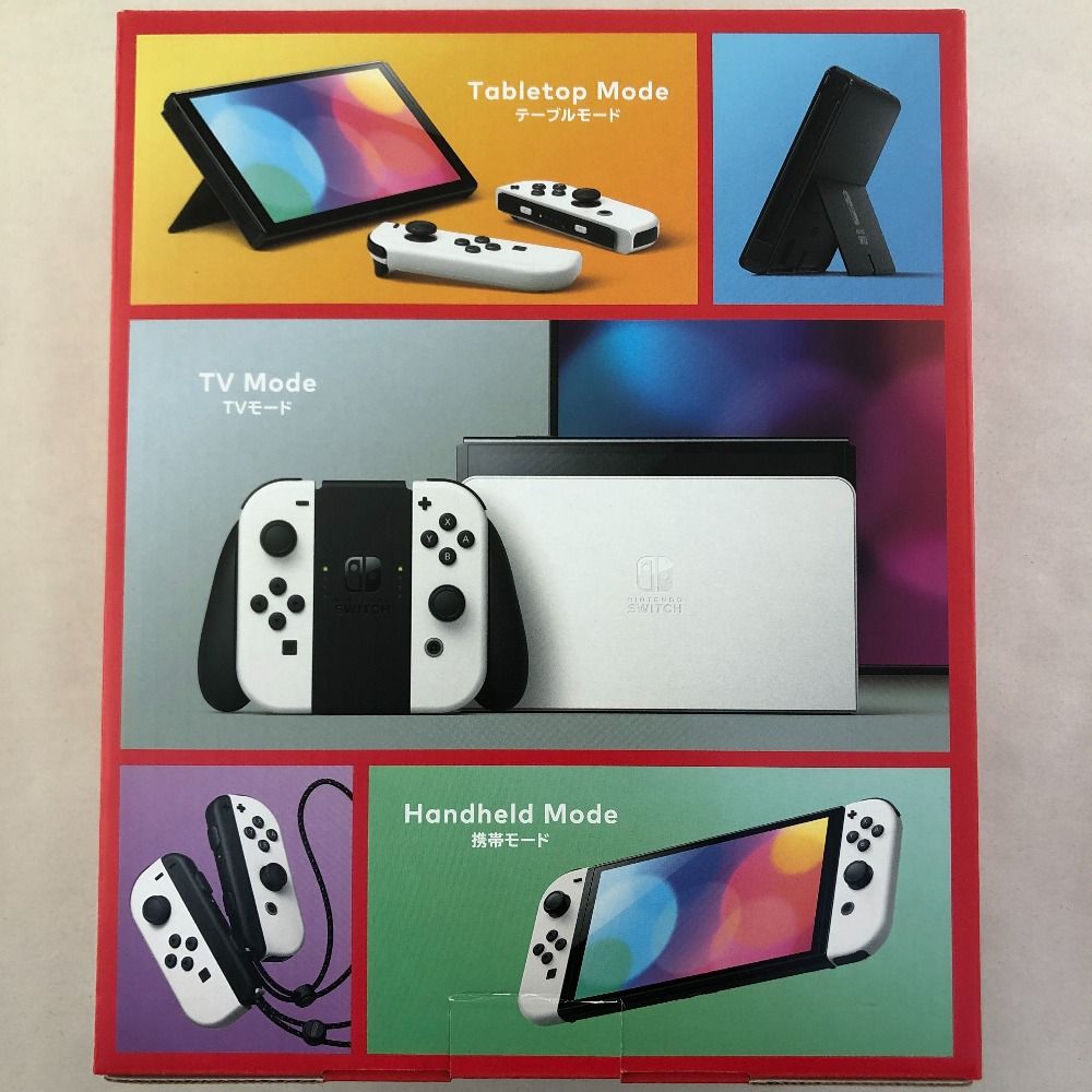 03w05272/【未使用品】Nintendo Switch本体(有機ELモデル) Joy-Con(L/R)ホワイト/ゲーム機本体/ニンテンドースイッチ  - メルカリ