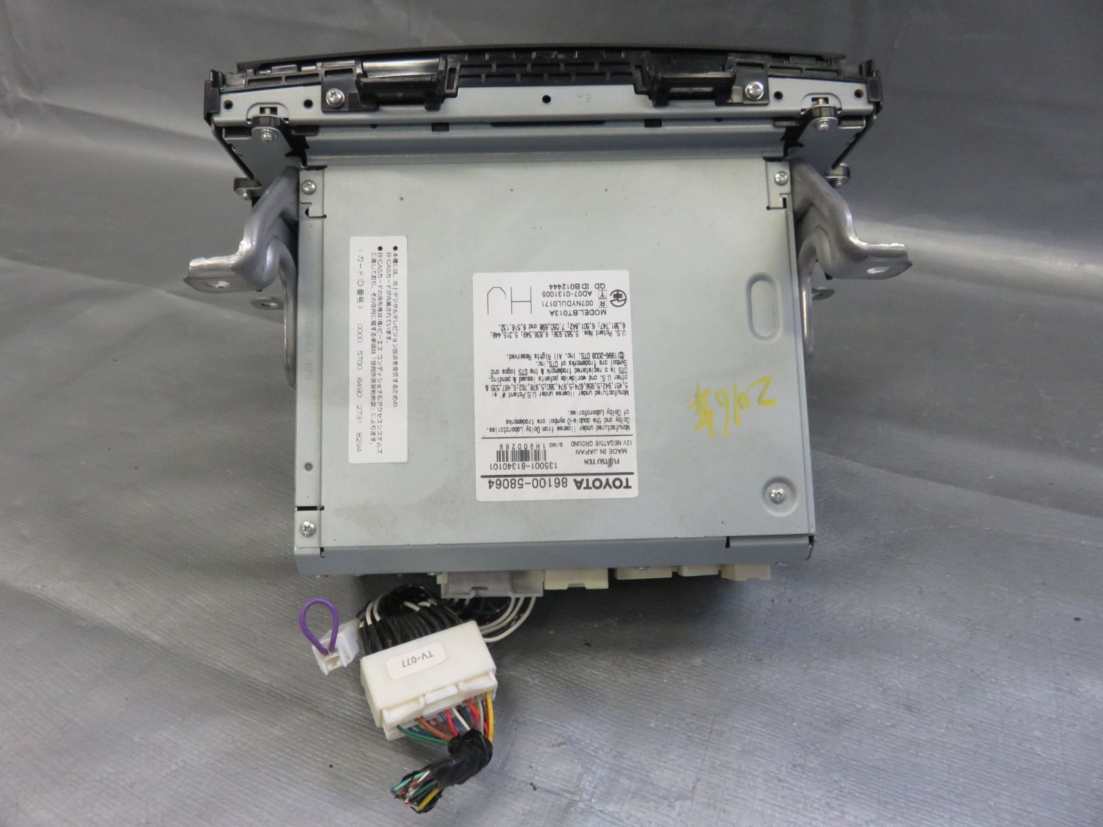 ☆STD5127 動作OK アルファード/ヴェルファイア20系 HDD 純正ナビ