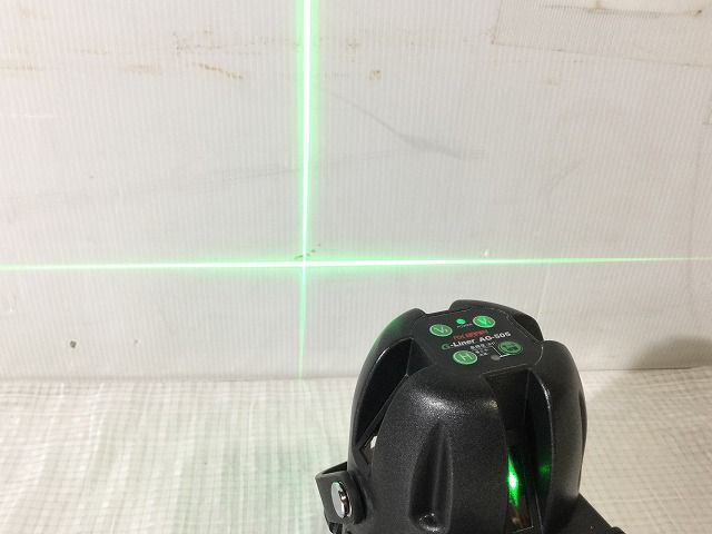 ☆中古品☆AXBRAIN アックスブレーン 高輝度グリーンレーザー墨出し器 