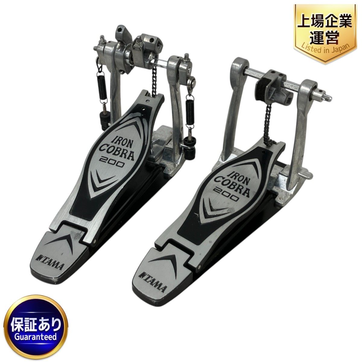 TAMA タマ Ironcobra アイアンコブラ 200 ハイハット・スタンド HH205 Iron Cobra 200 Twin Pedal Power Glide | Drum Pedals | HARDWARE