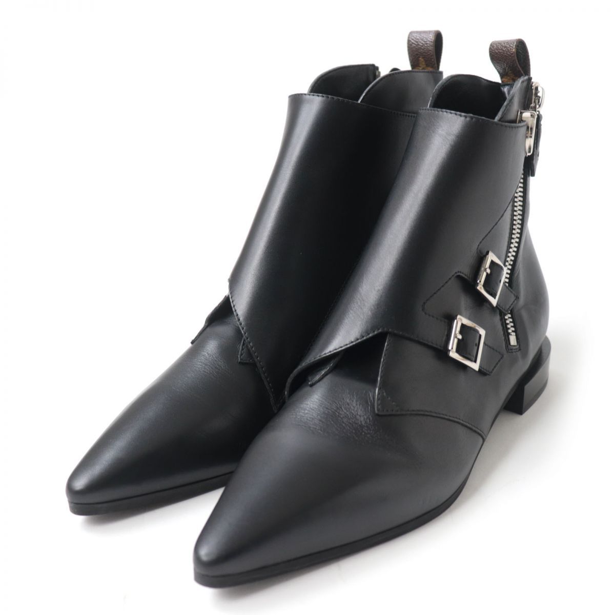 レアー（RARE） イタリア製ブーツ 黒 4030cmヒール厚