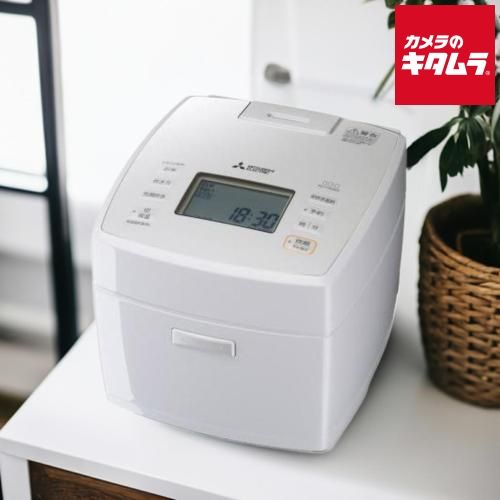 三菱電機 IHジャー炊飯器 月白 げっぱく NJ-VS10G-W 5.5合炊き