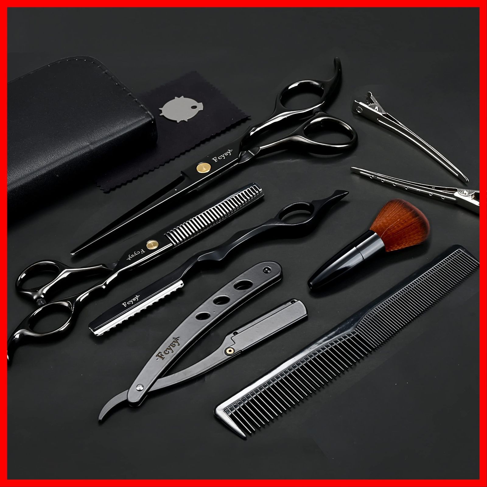 Smith Chu プロ仕様　6点セット ストレート、スキバサミ、他 Smith Chu プロ仕様6点セット ストレート、スキバサミ、他