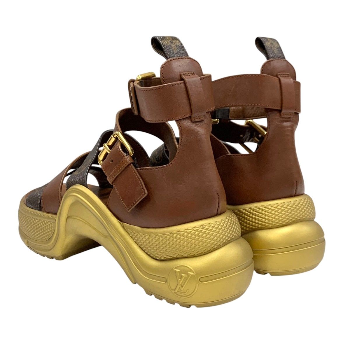 美品 ルイヴィトン サンダル アークライトライン モノグラム 23cm