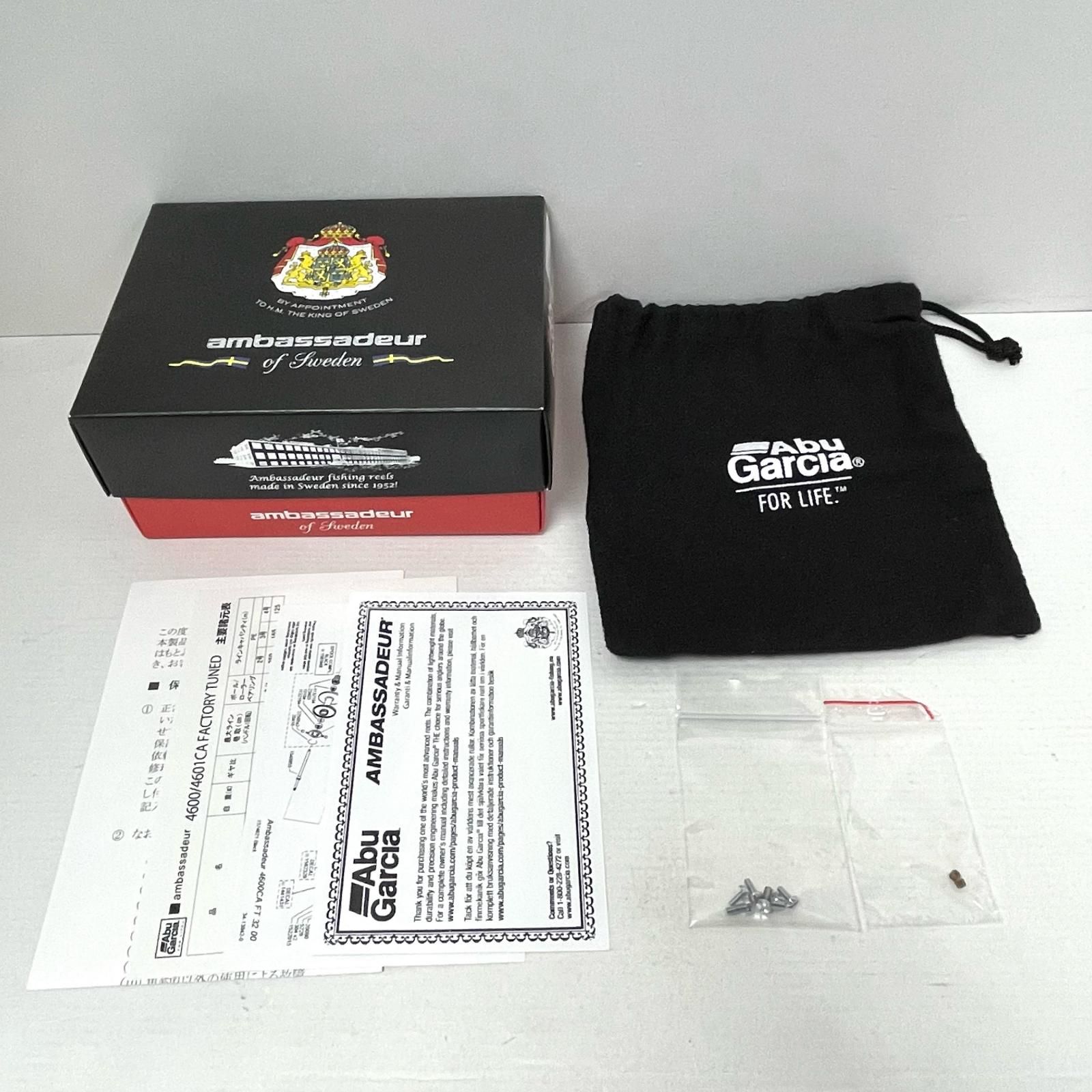 AbuGarcia - 【尾張小牧店】 中古 AbuGarcia | アブガルシア リール アンバサダー 4600CAファクトリーチューン 【ベイトリール/右ハンドル】 【86】 AbuGarcia - 【尾張小牧店】 中古 AbuGarcia | アブガルシア