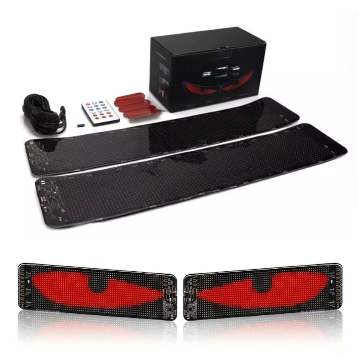 2025年モデルチェンジ 】 2枚 デビルアイ LED スクリーン デビルアイ