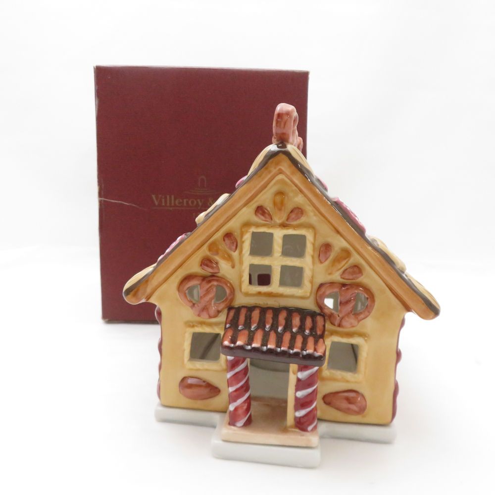 Villeroy-Boch ビレロイ＆ボッホ Ginger Village 14-5494-6392 キャンドルホルダー 置物 インテリア ハウス SY13081T2