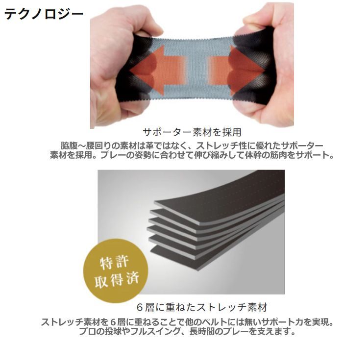 野球ベルト
