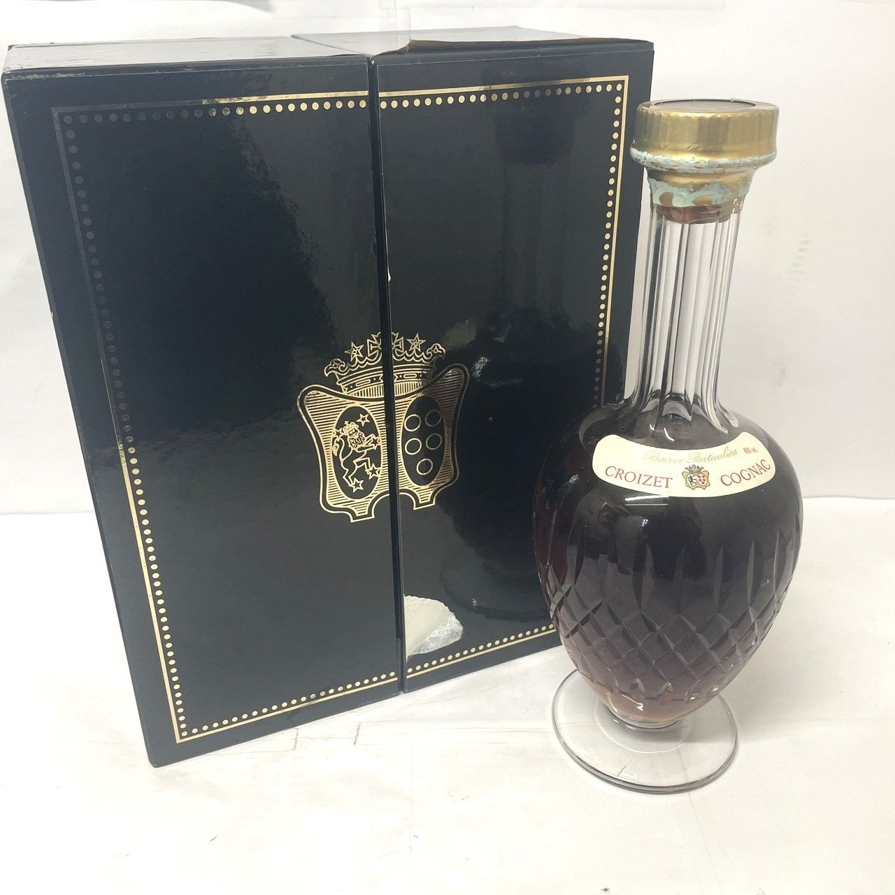 CROIZET COGNAC クロアーゼ コニャック クリスタル ボトル バカラ 700ml 40% A25-616