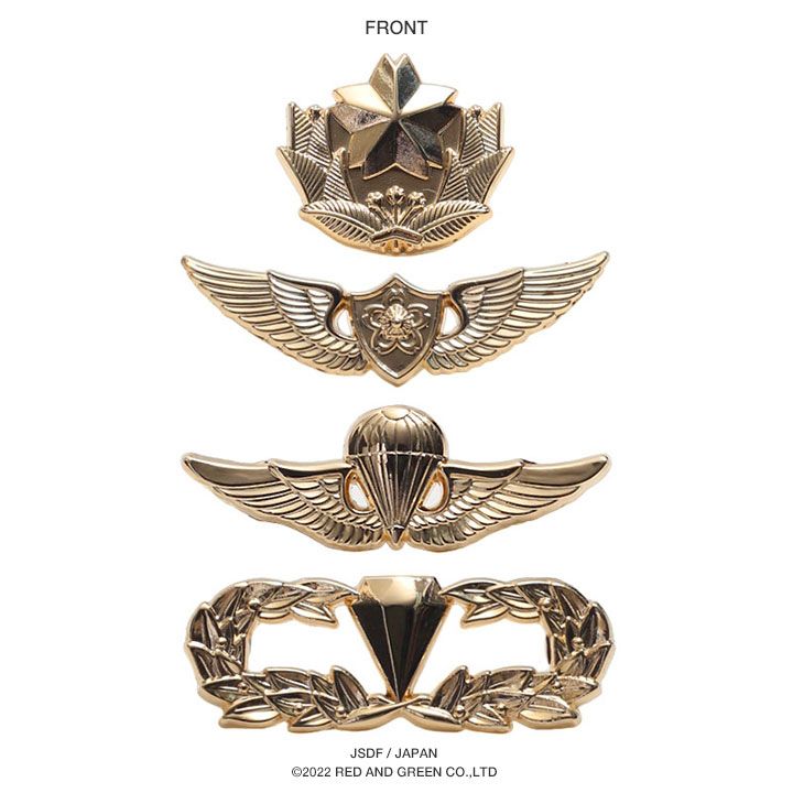 警察グッズ　レンジャーバッジ 自衛隊 グッズ 陸上自衛隊 レンジャー 徽章 Ranger ピンバッジ