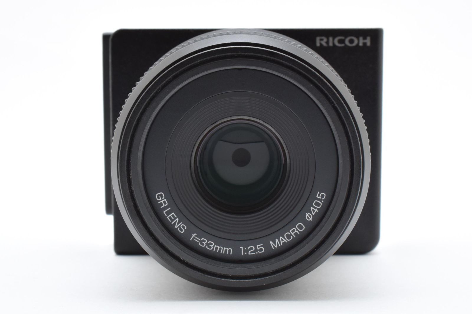 上 リコー RICOH GR LENS A12 50mm F2.5 MACRO レンズキャップ付き 完動品 72P92A509102