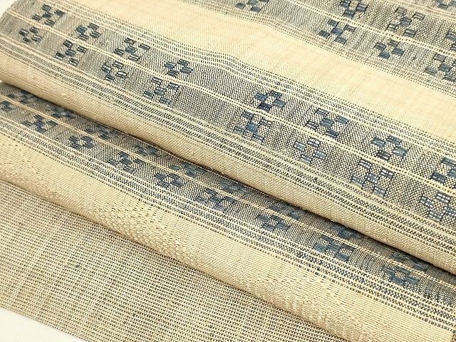 平和屋本店□希少 人間国宝 平良敏子 喜如嘉の芭蕉布 花織 八寸名古屋  