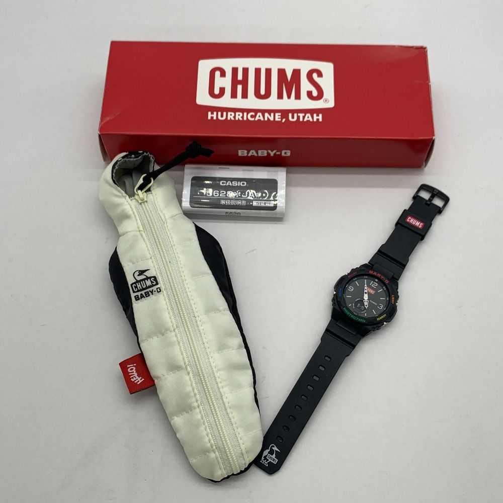 【最安値挑戦】 中古】Baby-G CHUMS チャムスコラボ 腕時計 BGA-260CH 時計