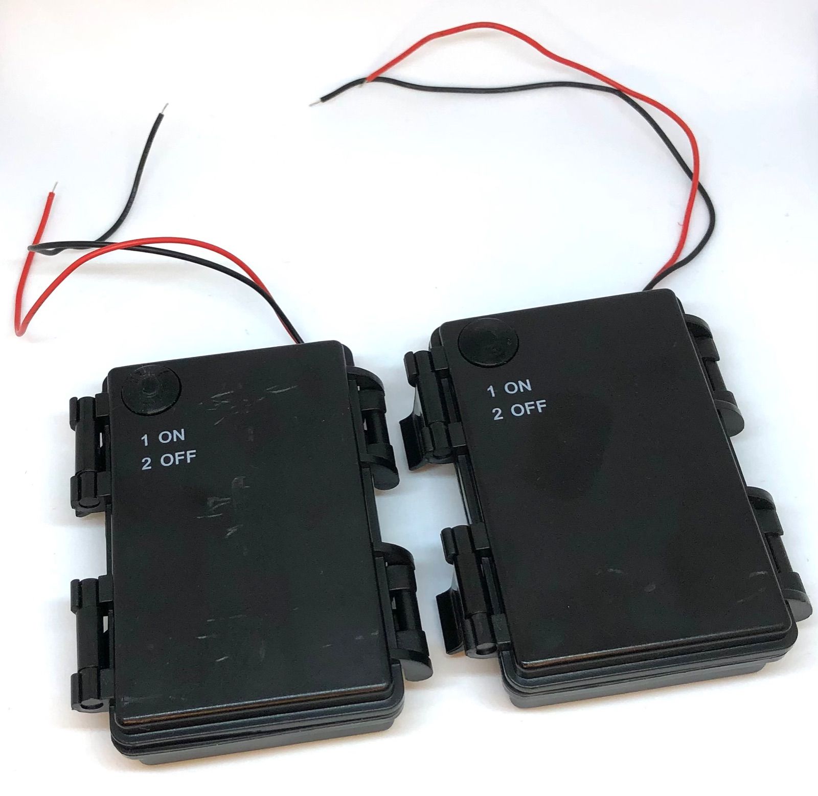 訳あり品 2個セット 防水 電池ボックス 単3 3本 4.5V バッテリーケース