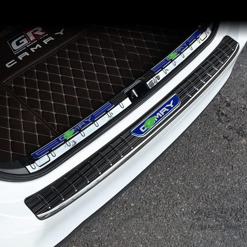 トヨタ カムリ ラゲッジステップカバー アウトサイド トランクガードプロテクター CAMRY 8代目 ステンレス 1P