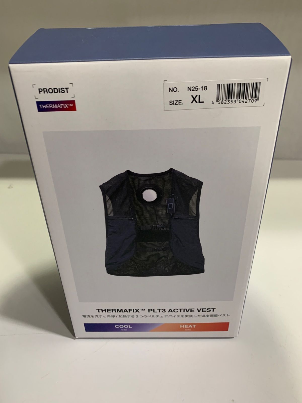 【新品•未使用】THERMAFIX PLT3 アクティブベスト（冷却／加熱） 熱中症対策 ペルチェベスト】THERMAFIX アクティブベスト PLT3