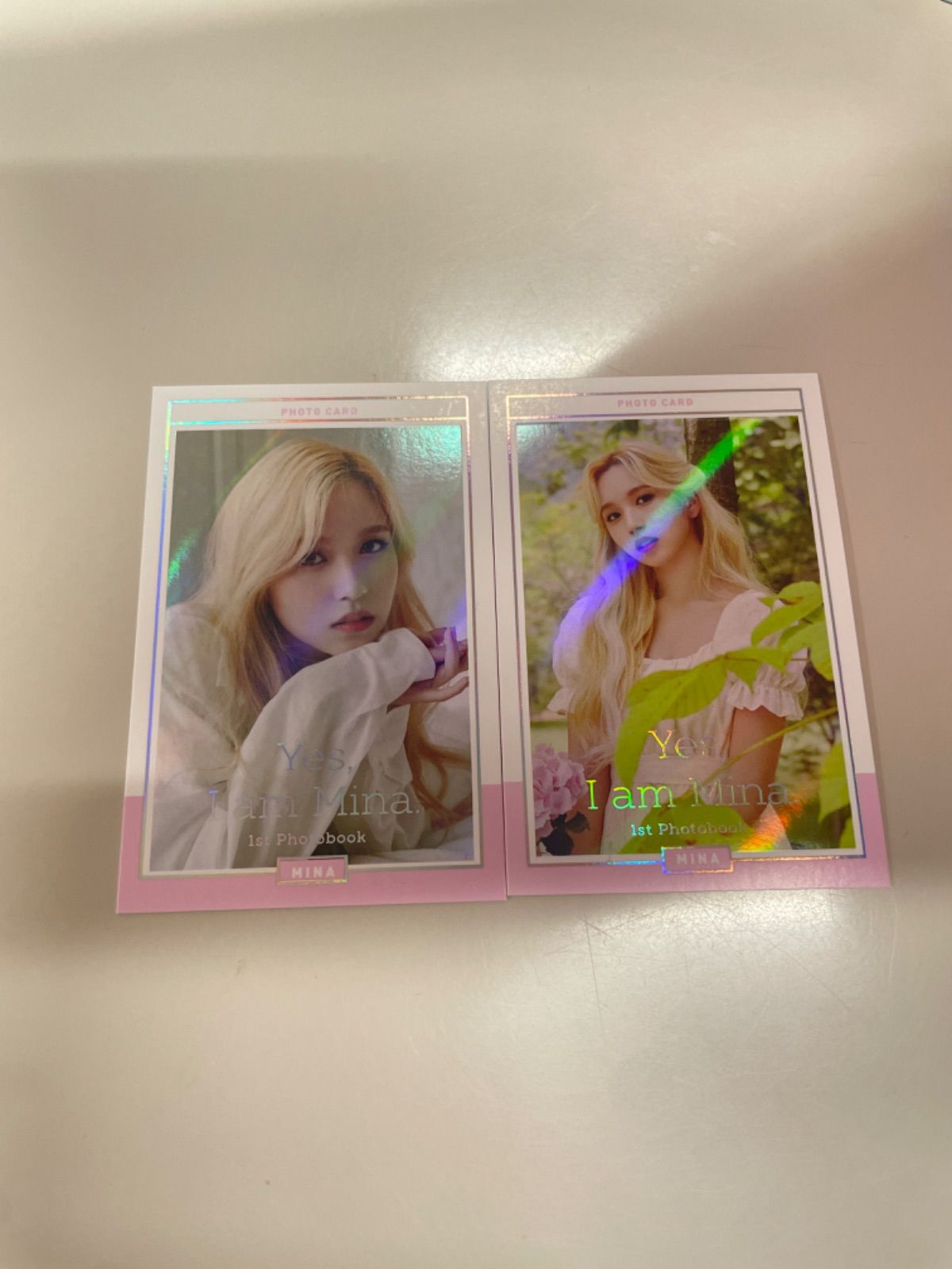 TWICE ミナ 1st フォトブック Yes, I am Mina. 初回特典 トレカ