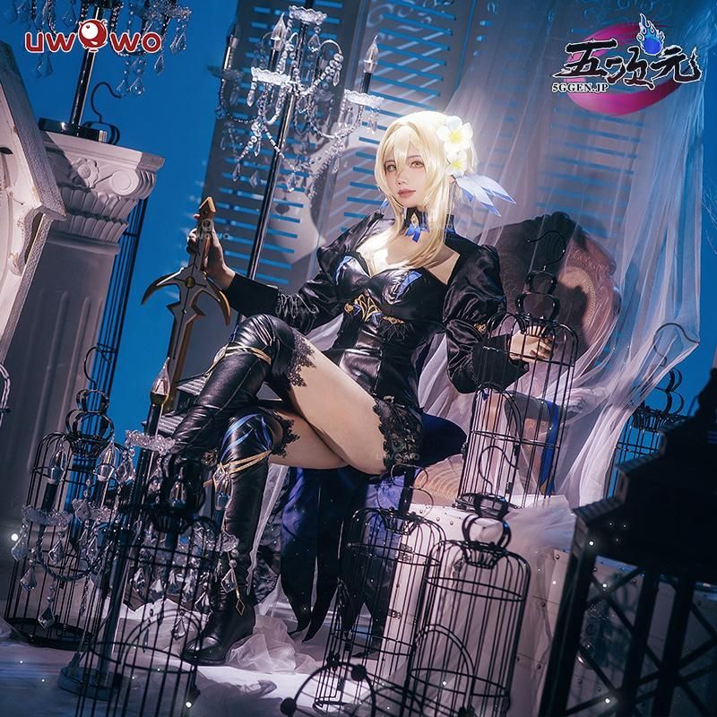 新発売 Uwowo 原神 コスプレ ホタル 蛍 深淵の姫様 同人服 衣装