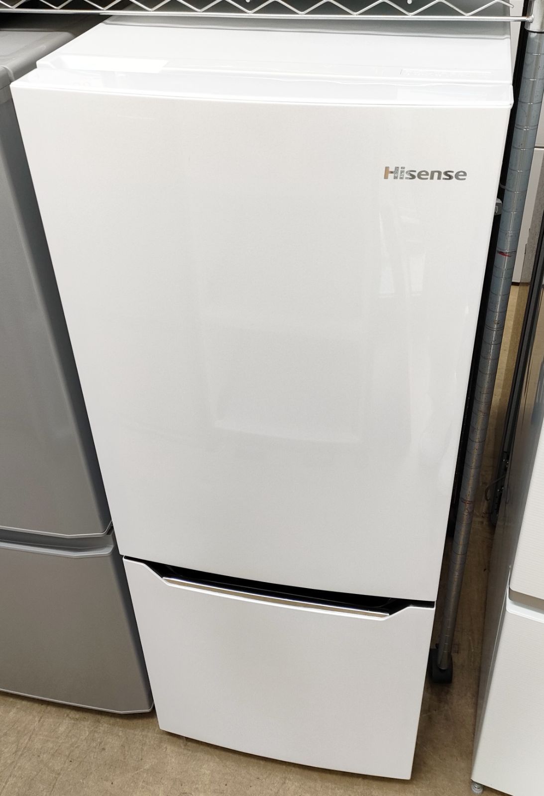 Amazon.co.jp: ハイセンス 冷蔵庫 幅48cm 150L パールホワイト HR-D15C 