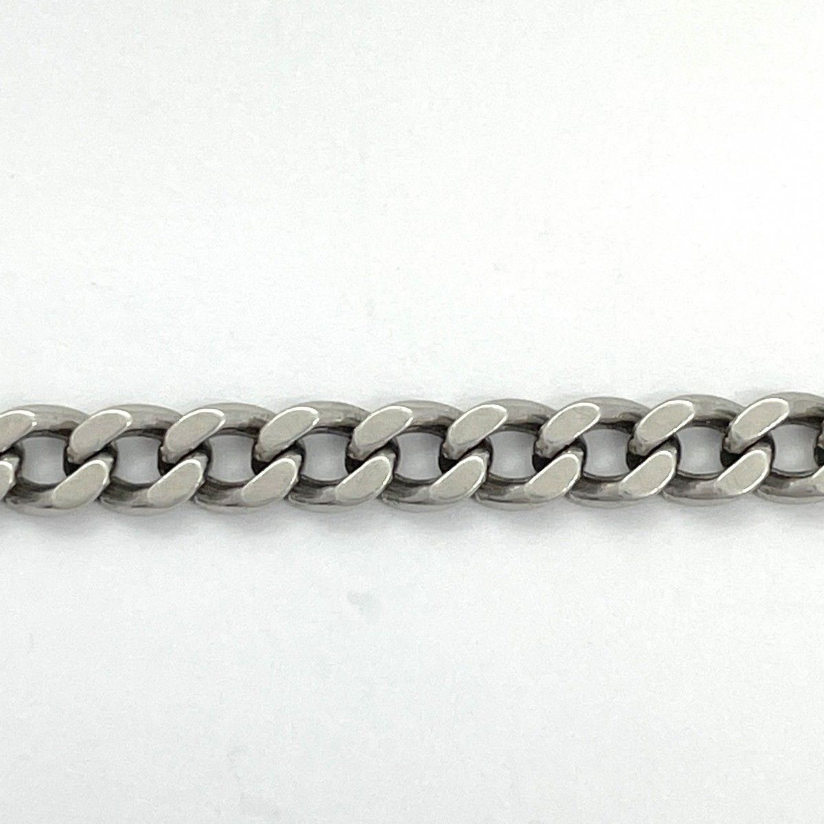 5khe003】喜平 ブレスレット Pt850 プラチナ 2面 シングル 21.3cm 18.3  