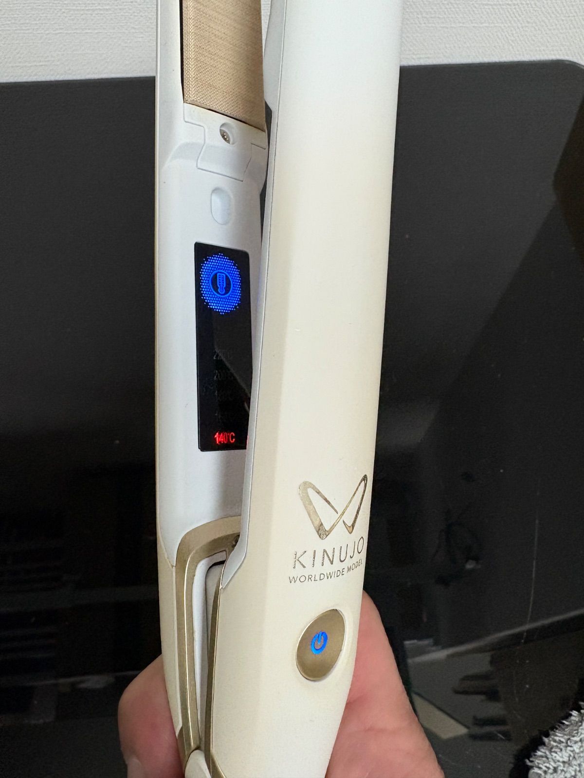 KINUJO 海外対応ストレートアイロン キヌージョワールド DS100 絹女