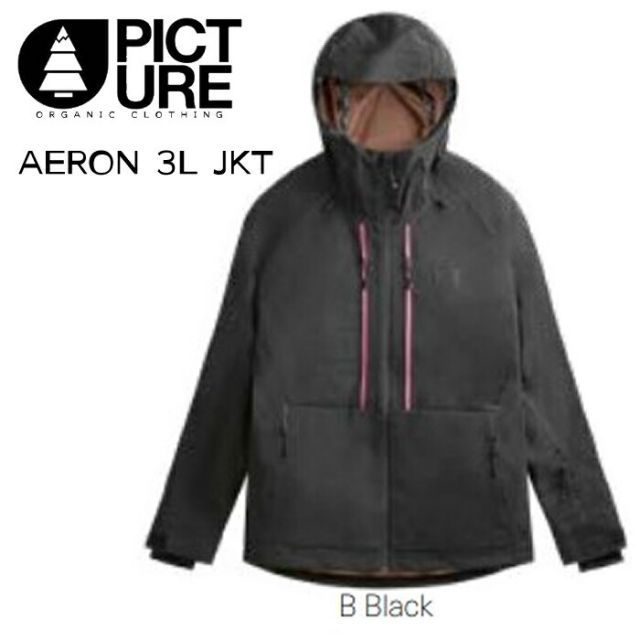 種類9：Black/L ピクチャー ウェア ジャケット レディース 23-24 PICTURE AERON アーロン 3L JKT WVT307 Desert-Sage_S スキー スノーボード ウェア日本正規品