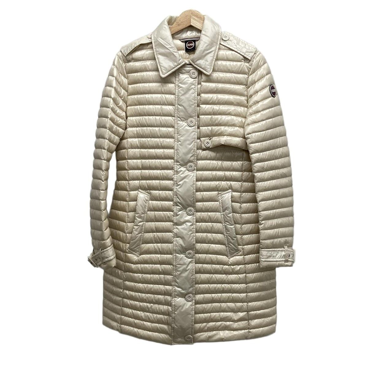 COLMAR コルマー ダウンコート サイズ42 L レディース - アイボリー 長袖 冬