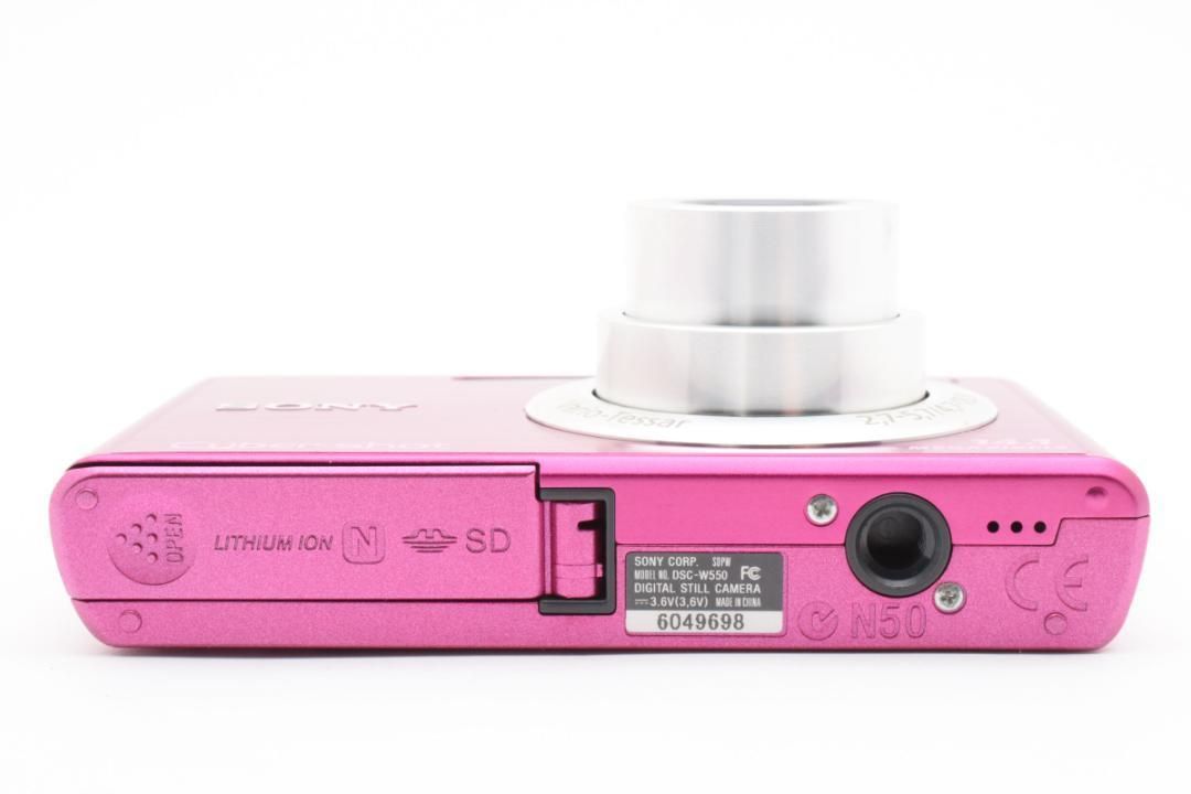 ソニー SONY Cyber-shot DSC-W550 ピンク Amazon.co.jp: Sony DSC-W550/P Digital Camera Cyber-Shot W550 (14.1