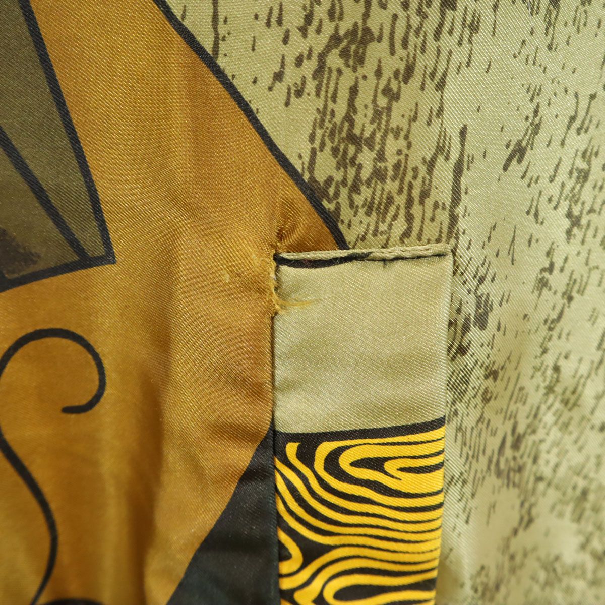 PICASSO ピカソ リバーシブル ジャケット オリーブ系 メンズ 古着