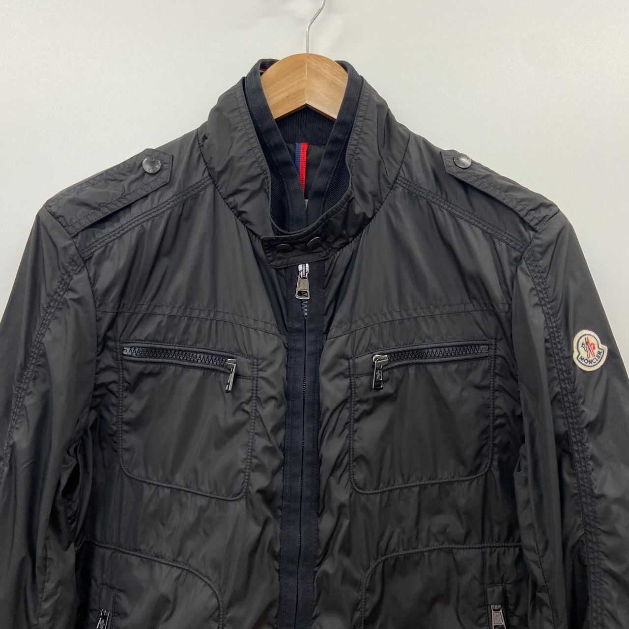 MONCLER ブラック ナイロンジャケット サイズ0 楽天市場】ナイロン ジャケット（ブランドモンクレール