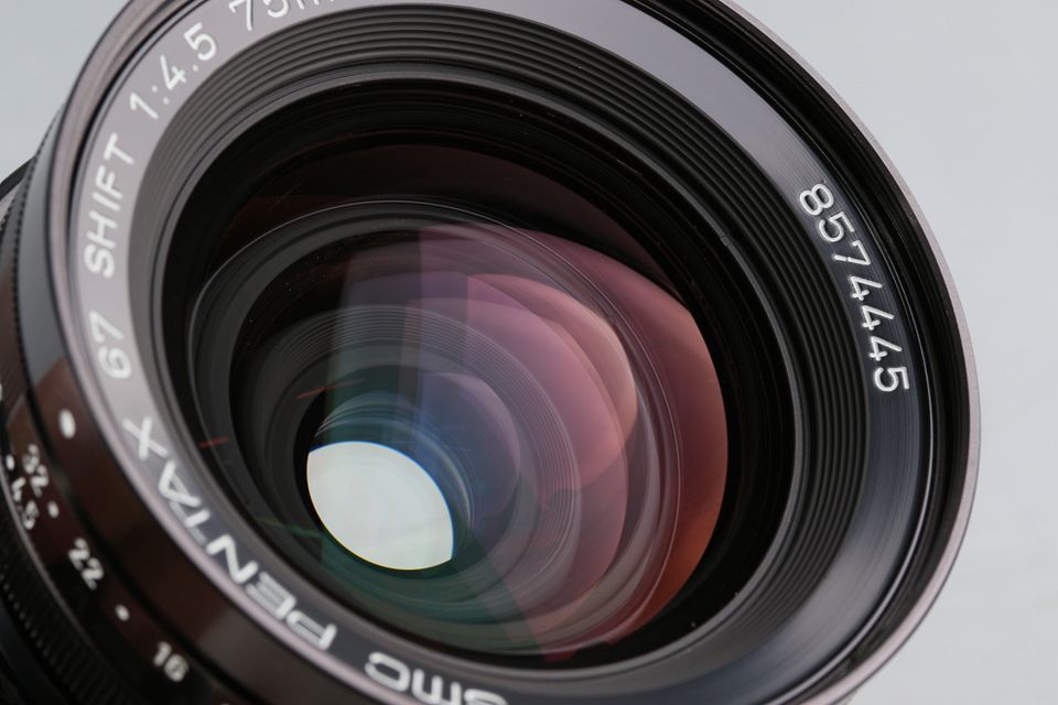 SMC Pentax 67 SHIFT 75mm F/4.5 Lens #60621C6 - メルカリ