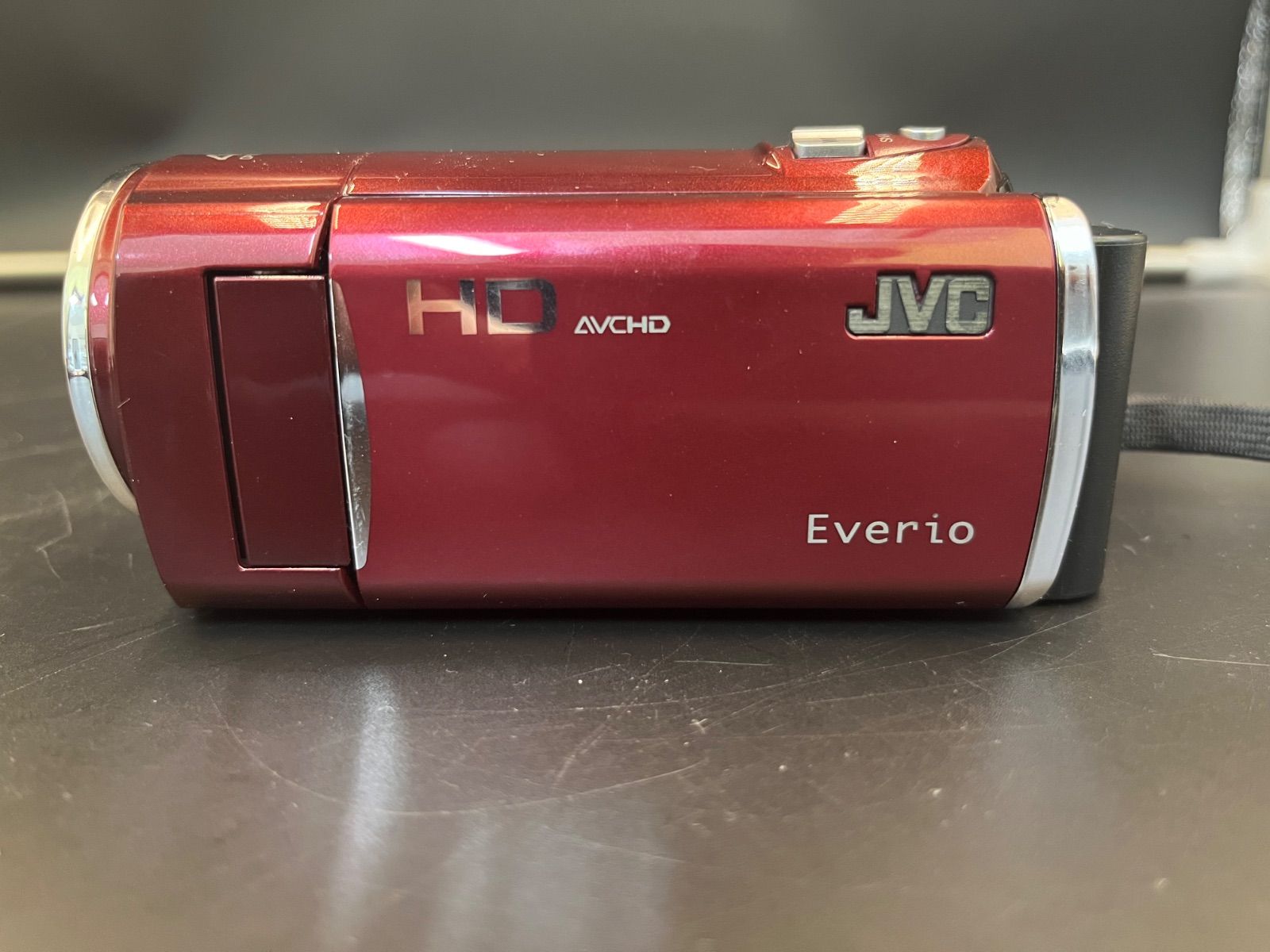 JVC GZ-HM460 ビデオカメラ ほぼ新品 0475 JVC Everio GZ-HM460 RED - メルカリ
