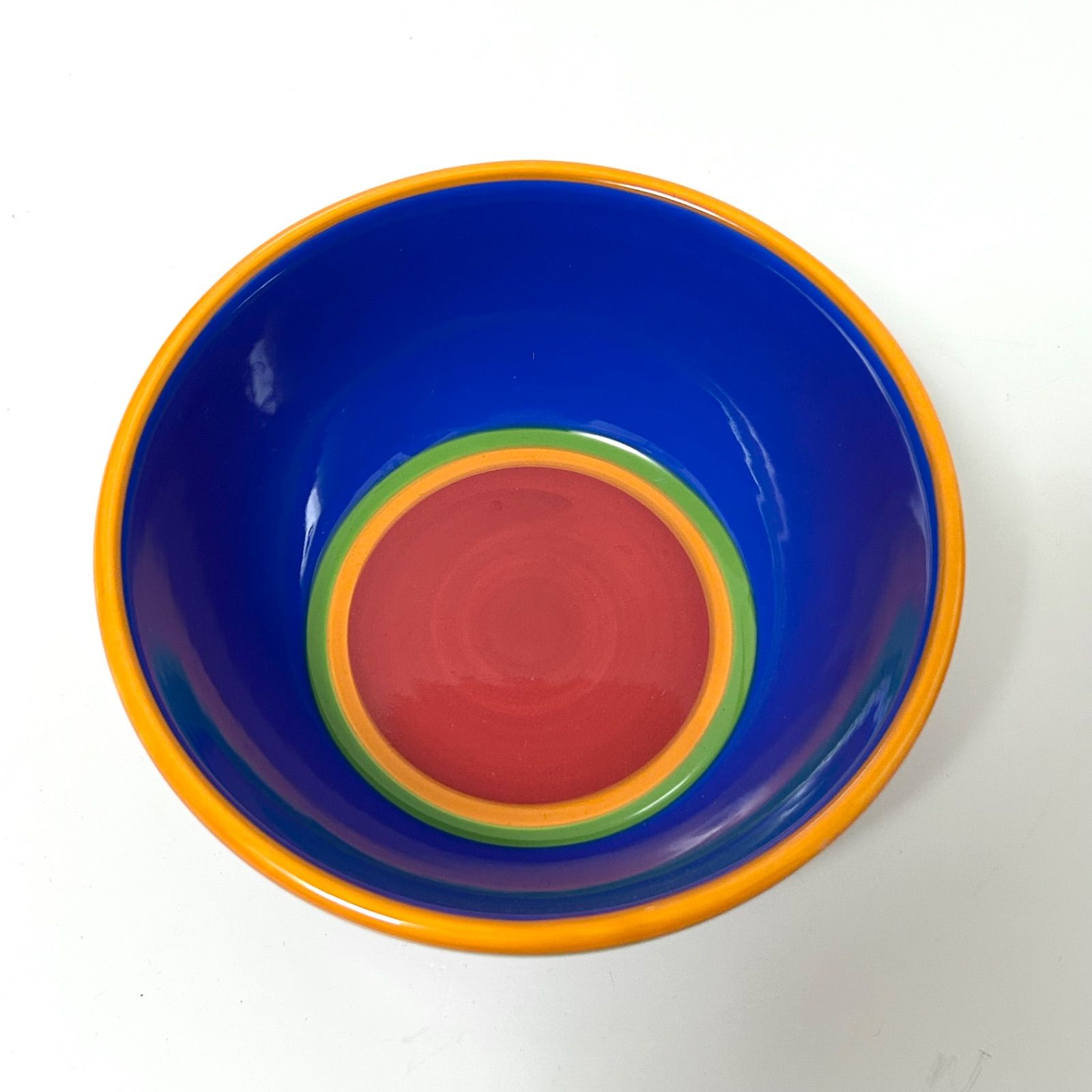 品 DANSK ダンスク 食器4個セット マルチ 赤青緑 オレンジ ボウル皿 深皿 マグカップ コップ