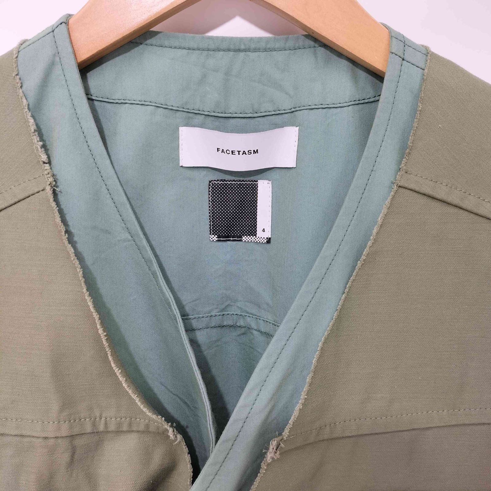 ファセッタズム FACETASM 23SS LAYERD VEST レイヤードベスト メンズ 