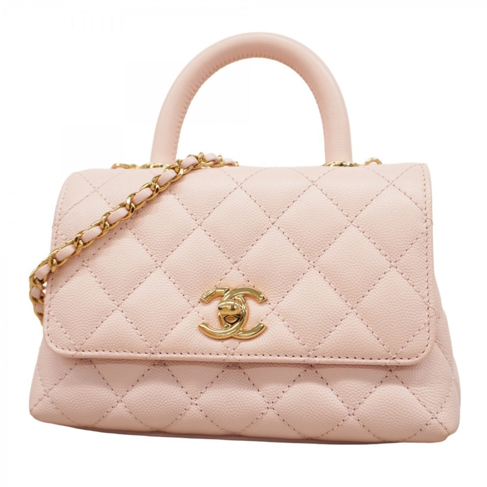 シャネル(Chanel) シャネル ハンドバッグ マトラッセ ココ