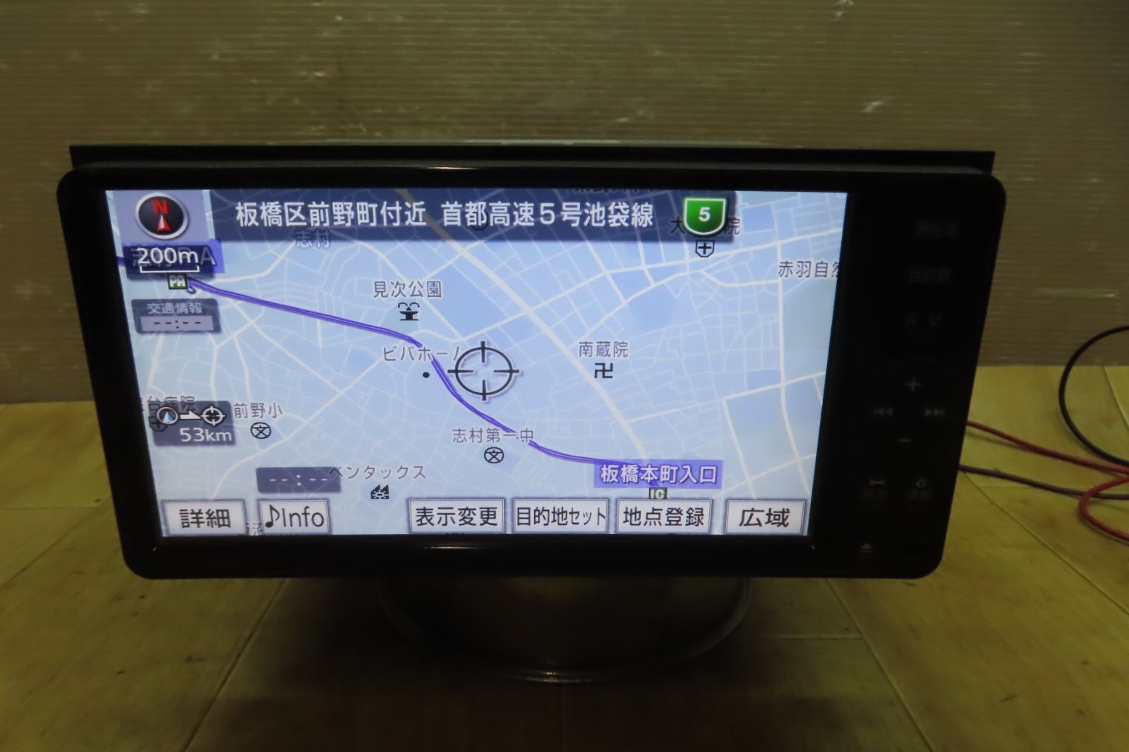 トヨタ純正 フルセグ SDナビ NSZT-W61G 地図2011年秋版 良品　 地図2011年 秋版 ワンセグTV内蔵 トヨタ純正 NSCT-W61