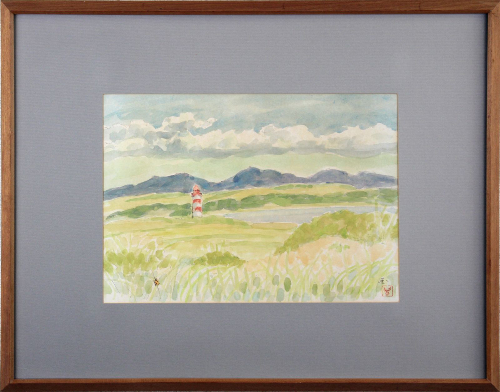 国松 登『風景』水彩画【真作保証】 絵画 国松 登『風景』水彩画【真作保証】 絵画 - メルカリ