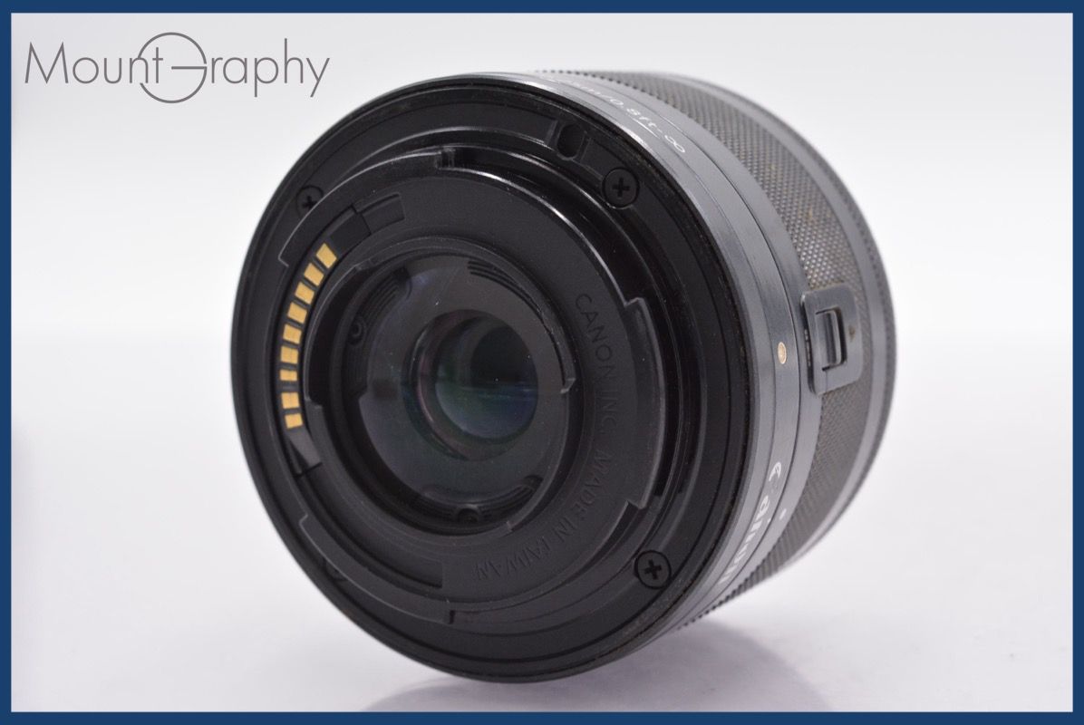  上 キヤノン Canon EF M 15 45 mm F 3 5 6 STM 前キャップ レンズフィルター付 同梱可 R 211 その他 カメラ