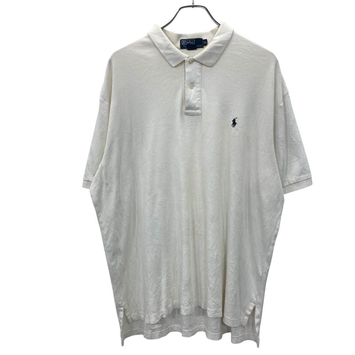 Polo Ralph Lauren 半袖 ポロシャツ XL ホワイト ポロラルフローレン 
