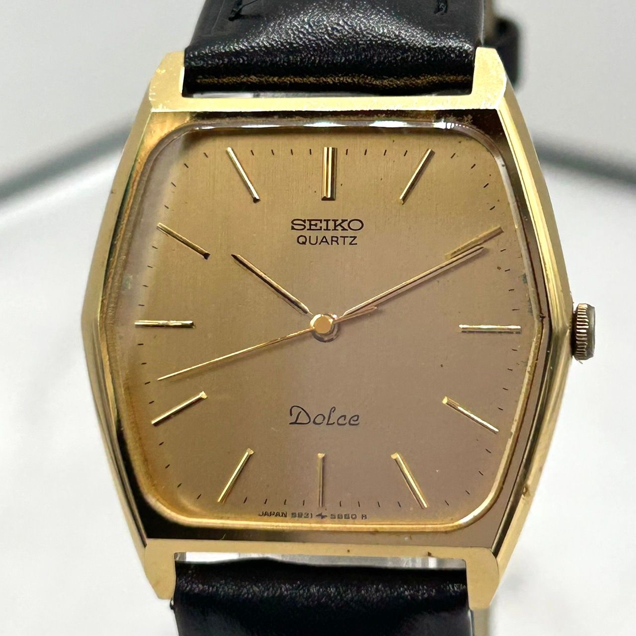 電池交換済み】SEIKO QUARTZ ユニセックス ドレスウォッチ 電池交換