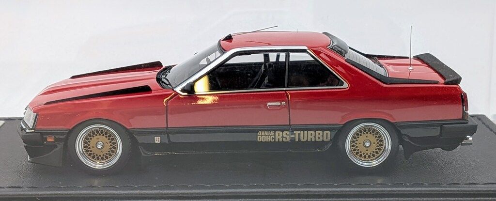 ignition model 1|43 第54回静岡ホビーショウ Nissan Skyline2000RS-Turbo R30 Red Shizuoka Hobby Show ver. IG0449