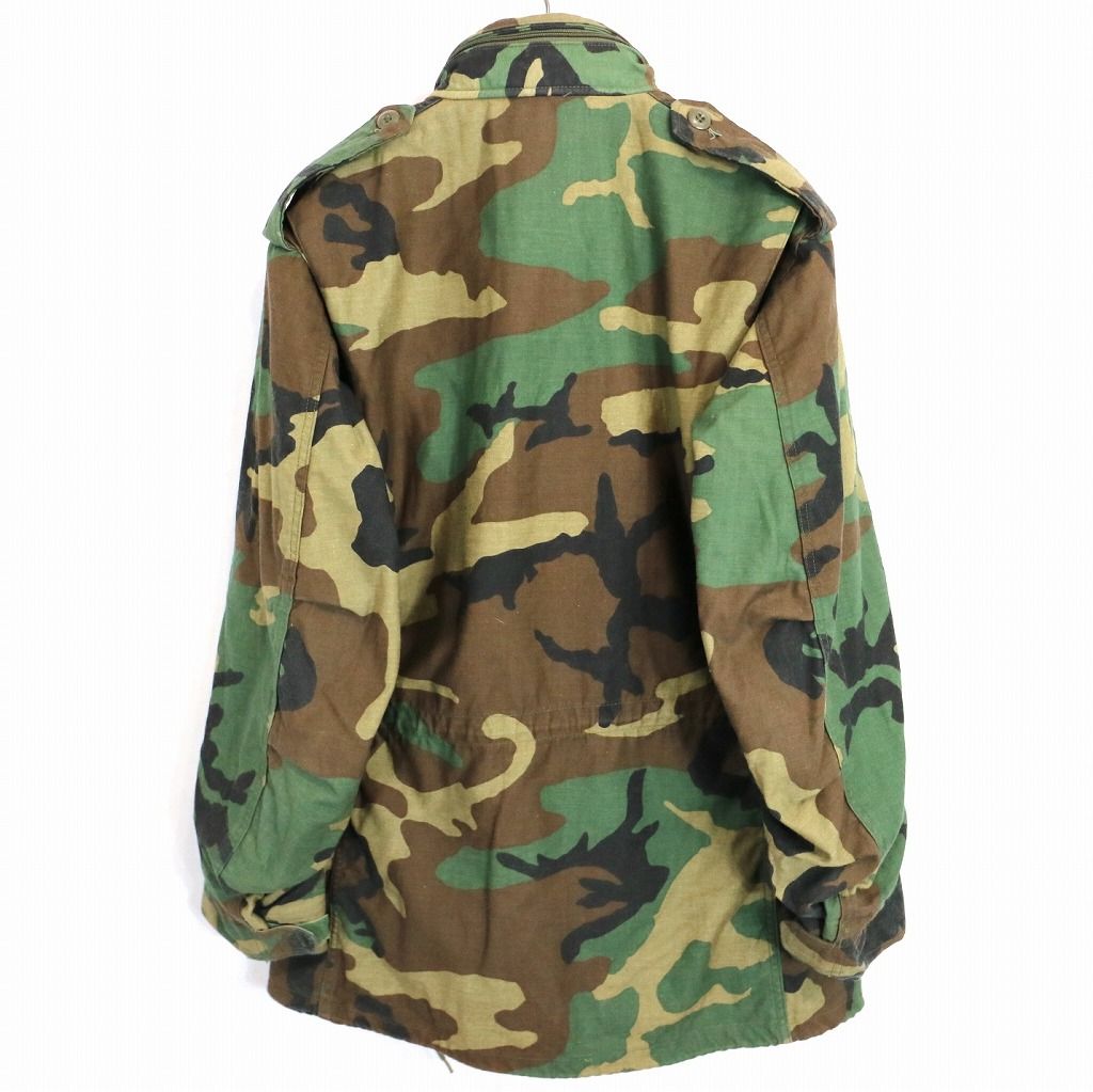 SALE/ 80年代 米軍実物 U.S.ARMY M-65 フィールドジャケット 防寒 ミリタリー 戦闘服 アウター ウッドランドカモ (メンズ) N9324