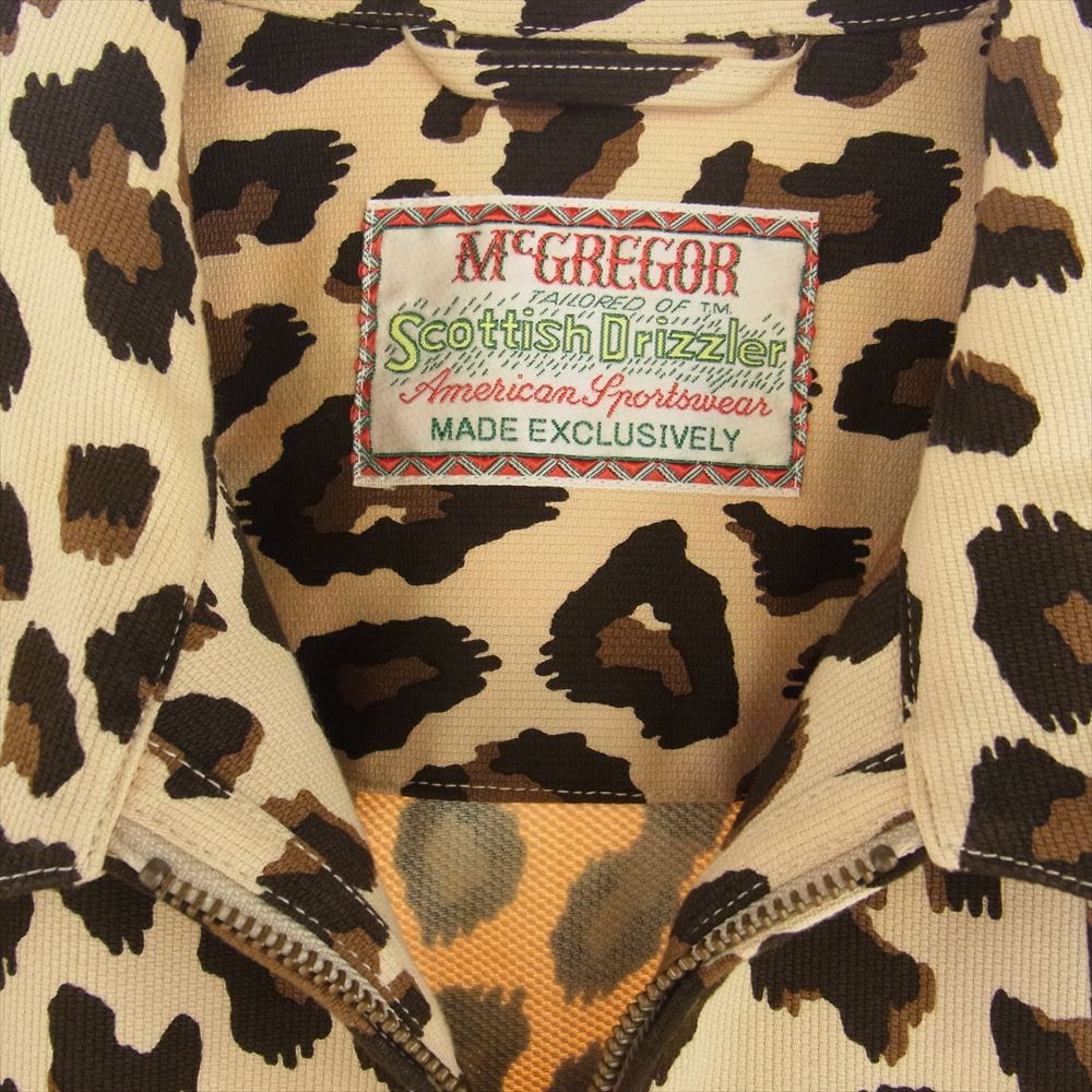 WACKO MARIA ワコマリア 113113104 × McGREGOR LEOPARD DRIZZLER